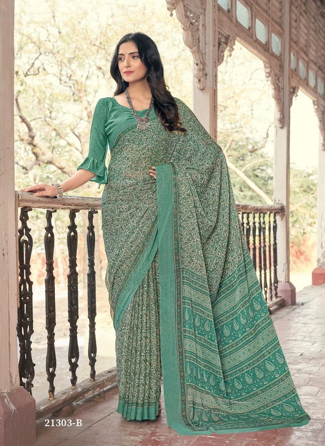 Star Chiffon 94 Edition By Ruchi Chiffon Daily Wear Saree Catalog